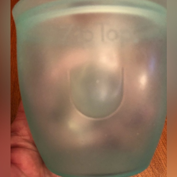 3 Zip Top Baby Snack Containers 100% Platinum Silicone Dishwasher Safe - Picture 3 of 11